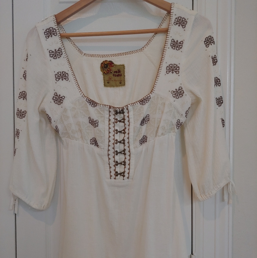 Boho style blouse